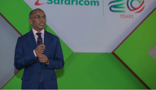 Safaricom PLC CEO Peter Ndegwa